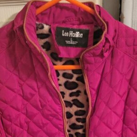 Quilted Red Lee HanTon Vest *EUC* Large - Picture 3 of 3